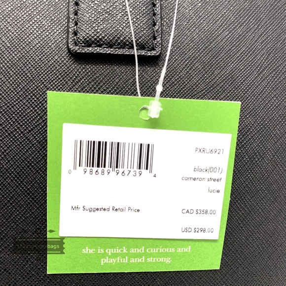 Kate spade cameron street lucie black zip tote - Picture 4 of 8